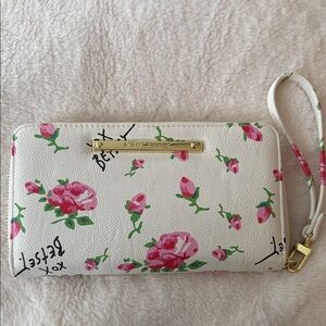 BRAND NEW FLORAL BETSEY JOHNSON WALLET